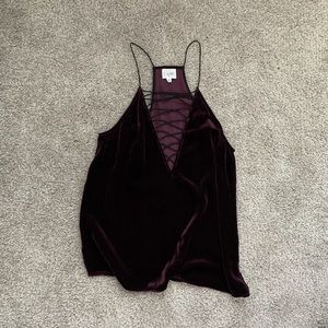 Cami NYC velvet cami